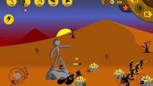 Stick War Legacy, миссия 19 ( insane, без баффов, без скинов)