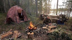 НА ЛОДКЕ В ГЛУХИЕ МЕСТА ЗА МЯСОМ. КАК ЖИВУТ СЕВЕРЯНЕ. ЛОДКА,РЕКА, ОХОТА