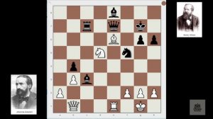 Zuckertort -  Steinitz (13st game of the match) 1886