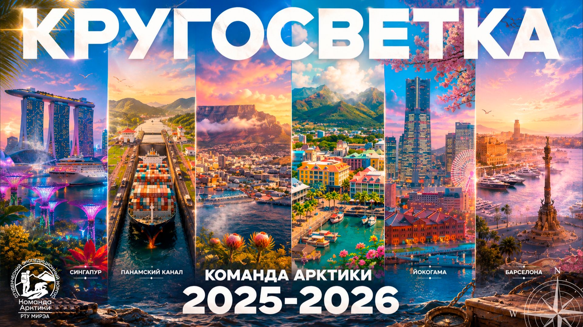 Кругосветка Команды Арктики