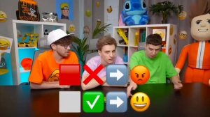 ZEUZ смотрит видео Влада А4 угадай по эмоджи игра