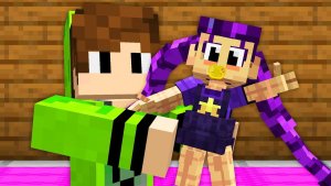 стал МАЛЫШКОЙ LILY LOVEBRAIDS в Minecraft!
