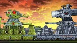 Первая встреча монстров! КВ-44 vs Карл-44 (видео от геранда)
