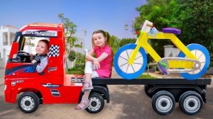 Новый велосипед Стефи - сюрприз! 🚲 Осуществление мечты благодаря командной работе