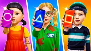 Преображение Куклы из Игры в кальмара! Глоу Ап