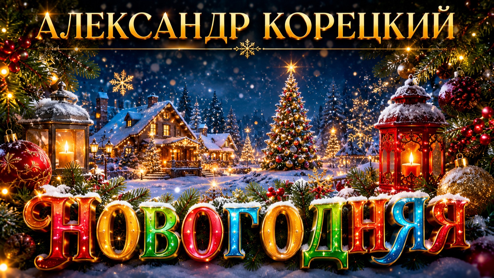 НОВОГОДНЯЯ🎄Александр Корецкий🎧СЛУШАЕМ