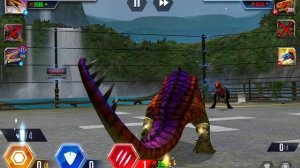 Прокачала Индораптор мод 2 до 20 уровня, « Я играю в Jurassic world the Game «