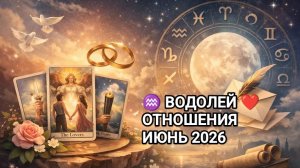 ♒ ВОДОЛЕЙ ❤️ ОТНОШЕНИЯ ИЮНЬ 2026