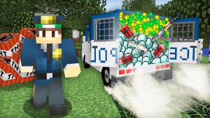 Я НАШЁЛ ЗАБРОШЕННУЮ ПОЛИЦЕЙСКУЮ МАШИНУ В МАЙНКРАФТ | Риколит Minecraft