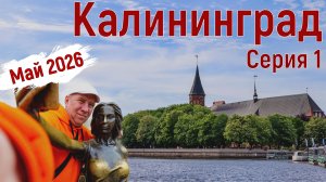 Калининград и города области, стали целью путешествия в край янтаря, кренделей и кошек. 1 серия.