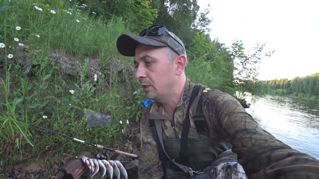 Ловля окуня вертушками на спиннинг! смотреть онлайн