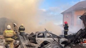 «Чуть беседка не улетела»: очевидец рассказал о взрыве в жилом доме в Липецке