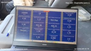 Диагностика Донг Фенг КС перед покупкой, давление масла.