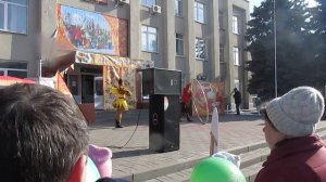 Танцы с обручем на Масленице 2020 в городе Семилуки