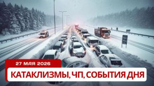 Новости Сегодня 27.05.2026 Катаклизмы за сегодня, ЧП, События дня | Китай Россия США Индия Европа