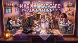 Трогательная история о котенке, который вместе со своей любящей мамой-кошкой осваивает  лакомства