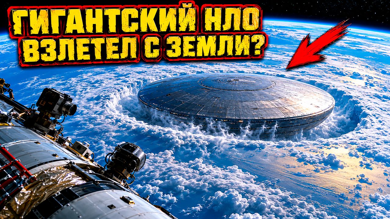Во время прямой трансляции SpaceX заметили гигантский дискообразный НЛО взлетающий с Земли смотреть онлайн