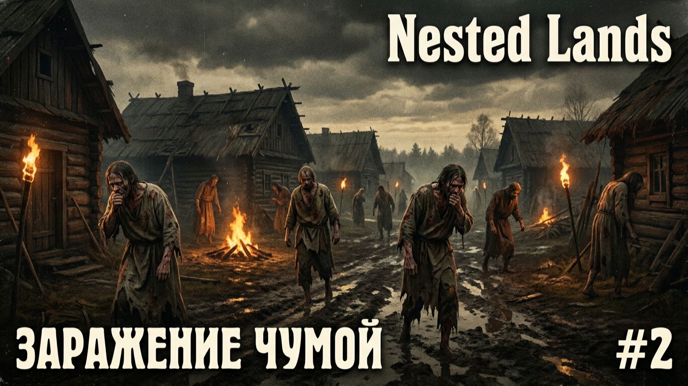 Nested Lands - ЗАРАЖЕНИЕ ЧУМОЙ🕹Эпизод 2