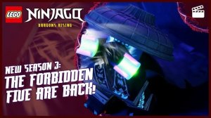 🌪️🐉 В бурю хаоса! | Сезон 3 | Отрывок из серии | LEGO NINJAGO: Восстание драконов
