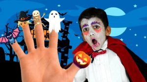 Семья пальцев Хэллоуина _ Halloween finger Family song -  Kuku and Cucudu(2)