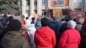 Масленица 2020 в городе Семилуки - Ярмарка, ярмарка, золотая ярмарка (песня на площади)