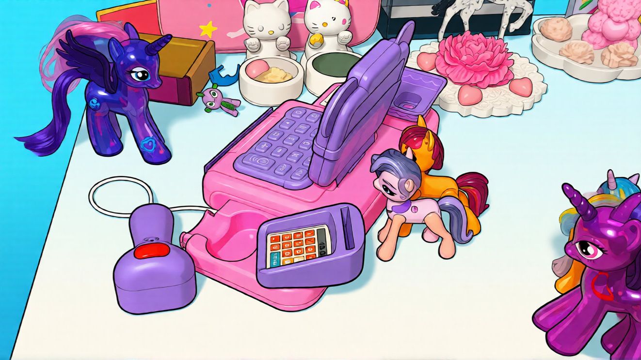 MyLittlePony. Пони на кассе в магазине