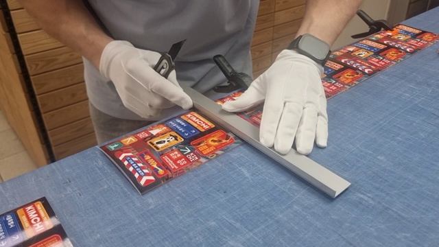 Лайфхак_ как можно ровно резать сразу несколько стикерпаковпечатью