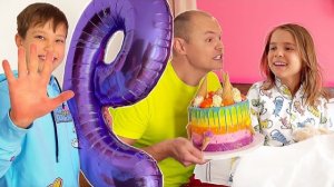 День Рождения Кати 9 лет