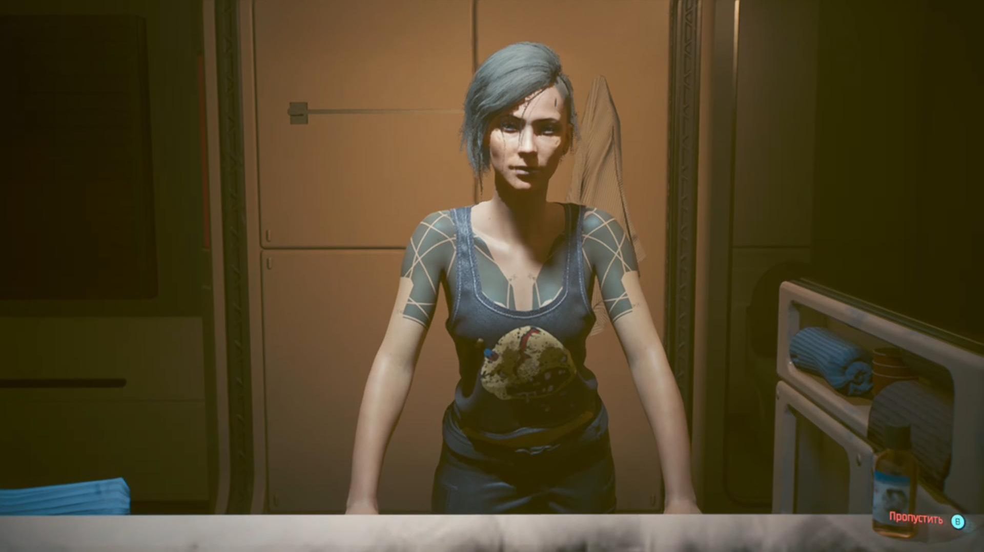 Cyberpunk 2077  после знакомства с Джеки