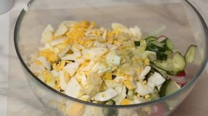 Я могу есть этот салат всю весну. Он настолько вкусный, вы будете готовить его хоть раз в неделю