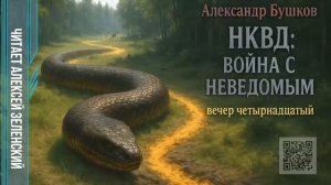 Александр Бушков  «НКВД - война с неведомым»  вечер четырнадцатый  читает Алексей Зеленский