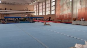 ЖП 1 юн. , Паршина -  Родионова, ДЮСШ г. Гвардейск, Комбинированное упражнение - день 1
