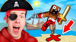 🏴☠️ Я и Мой ДРУГ Стали САМЫМИ *ОПАСНЫМИ* ПИРАТАМИ на 24 ЧАСА ! ВЛАДУС