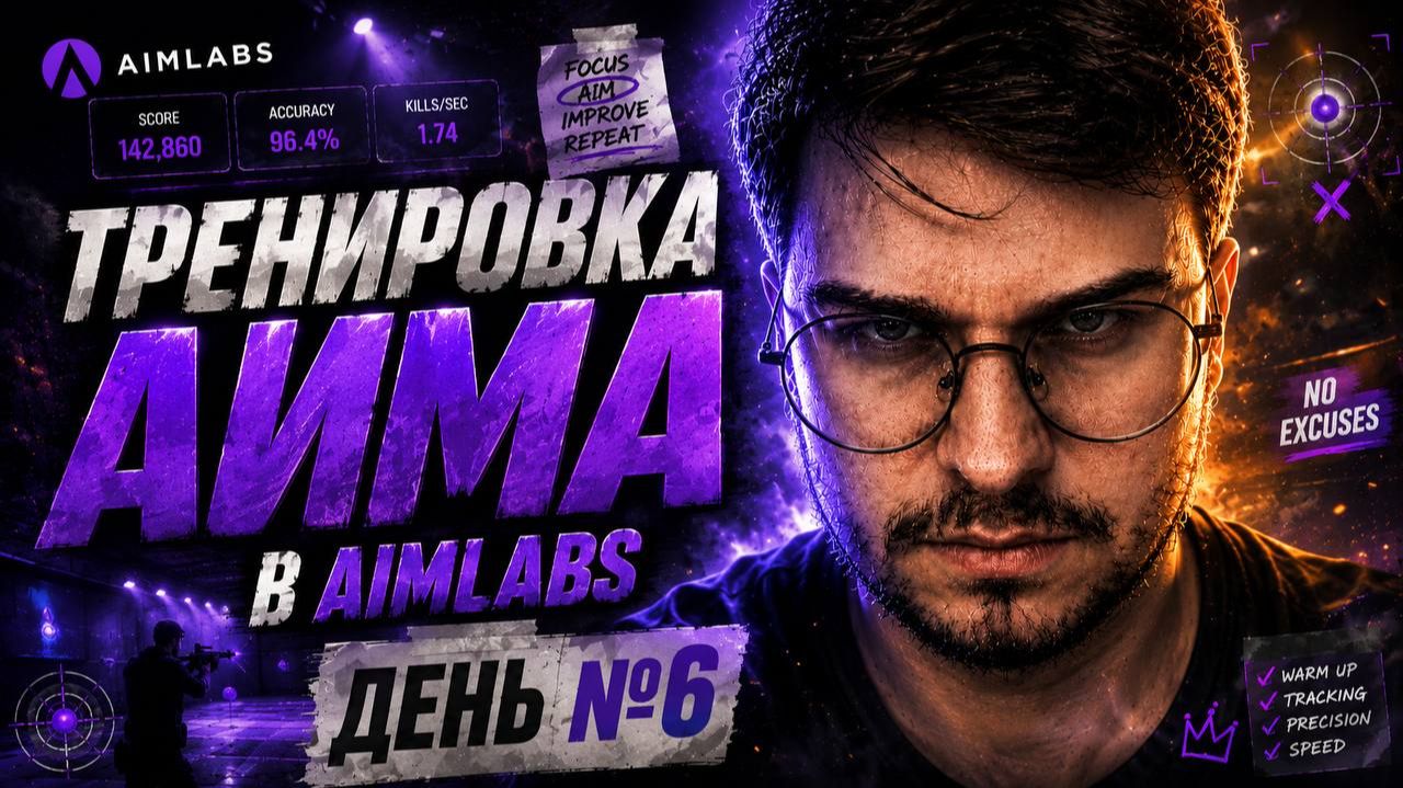 Тренировка Аима в Aimlabs. День №6