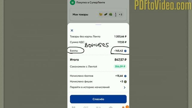 Стартап_Бонусная Карта как Платёжный Инструмент