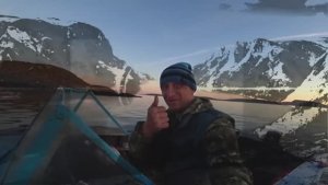 РЫБАЛКА НА СЕВЕРЕ! ВСТАЛ ЛЁД! ЛЕДОКОЛ ИДЁТ НАПРЯМИК! СЕТИ НА КОЛЬЯХ СТОЯТ С РЫБОЙ!