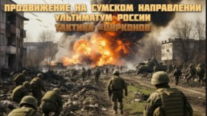 Новости СВО Сегодня-Продвижение на Сумском направлении Ультиматум России Тактика «Цирконов