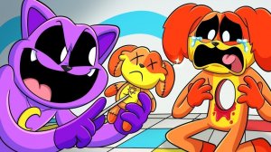 КОТ ДРЕМОТ - ТАНЦЫ С КУКЛОЙ ВУДУ!   Poppy Playtime 3 - Анимации на русском