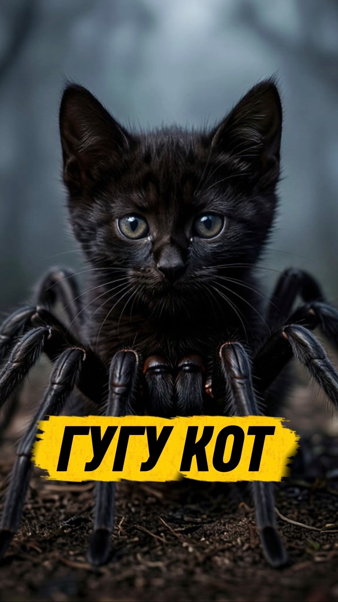ГУГУ ГАГА КОТ 🙀 #кот #кошка #котики #животные #ужасы #страшно #гугугага