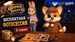 Мультсериал Шерлок Хвост | Бесплатная фотосессия | Серия 3