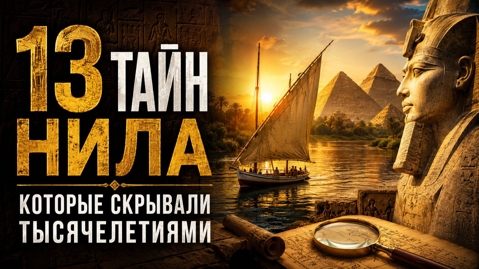 13 тайн Нила, которые скрывали тысячелетиями смотреть онлайн
