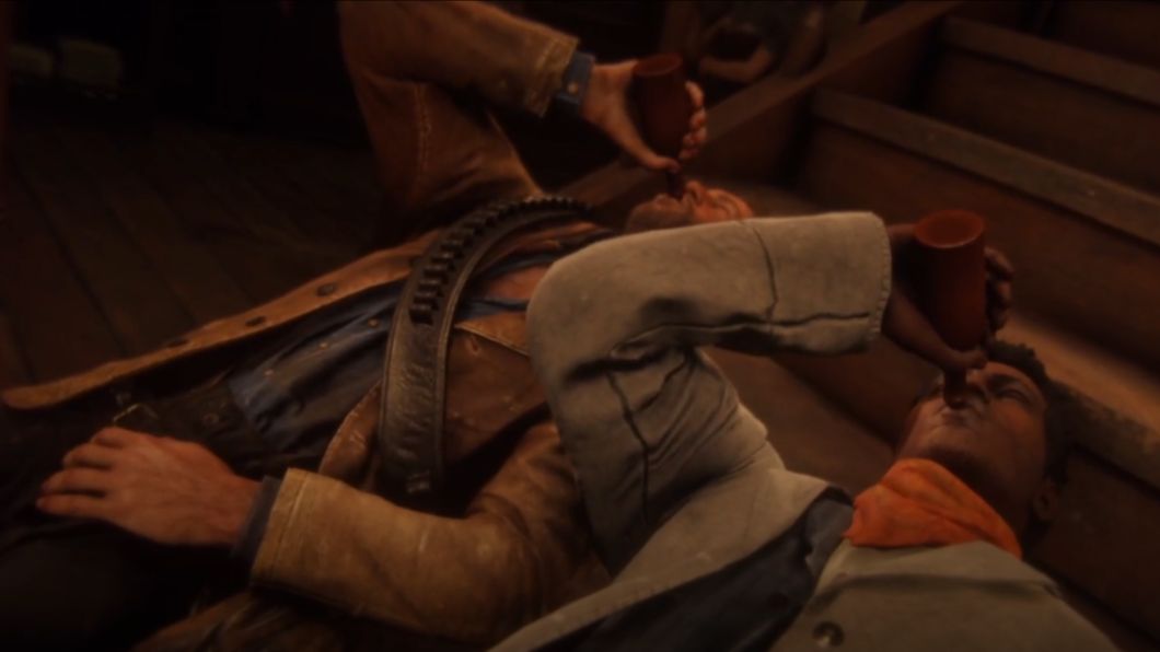 21.Red Dead Redemption 2 - Тихо посидели