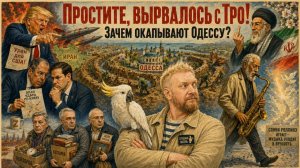 «Простите, вырвалось!» №424 | Про окапывающуюся Одессу, Иран и уран, жесткого Лаврова
