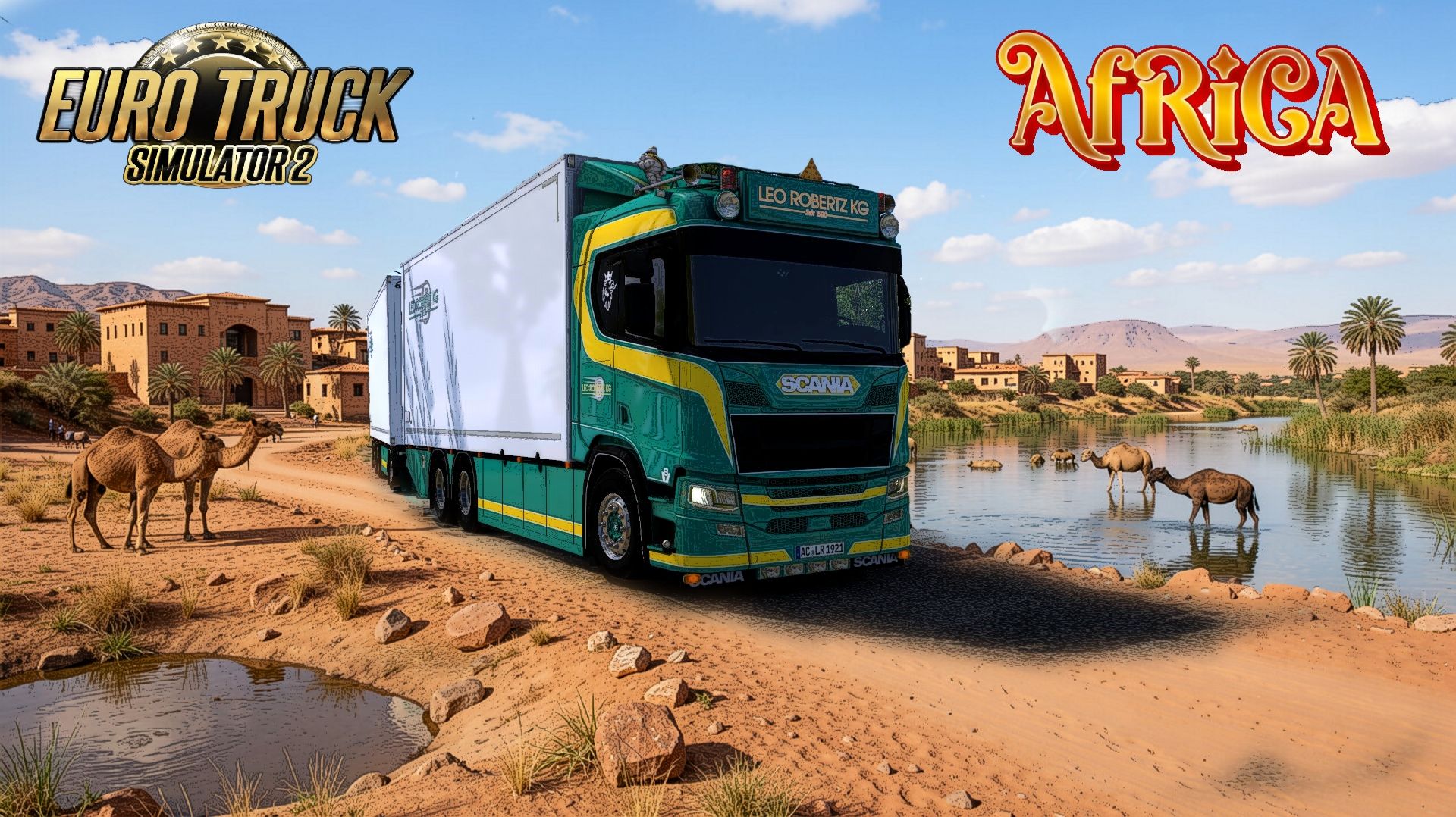 Euro Truck Simulator 2. Africa Map смотреть онлайн