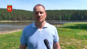 На городском пруду Можги вода прибывает