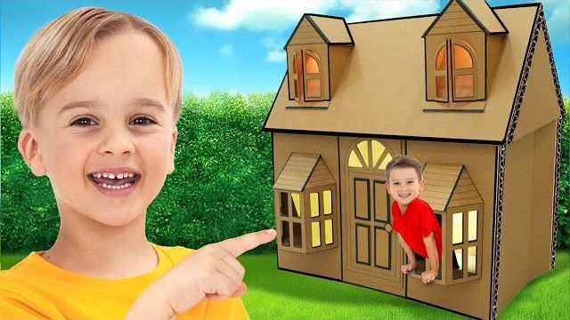 Видеоподборка "Домики из мультфильмов" для детей смотреть онлайн