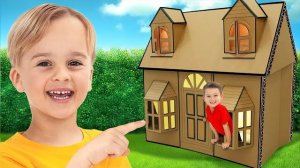 Видеоподборка «Домики из мультфильмов» для детей