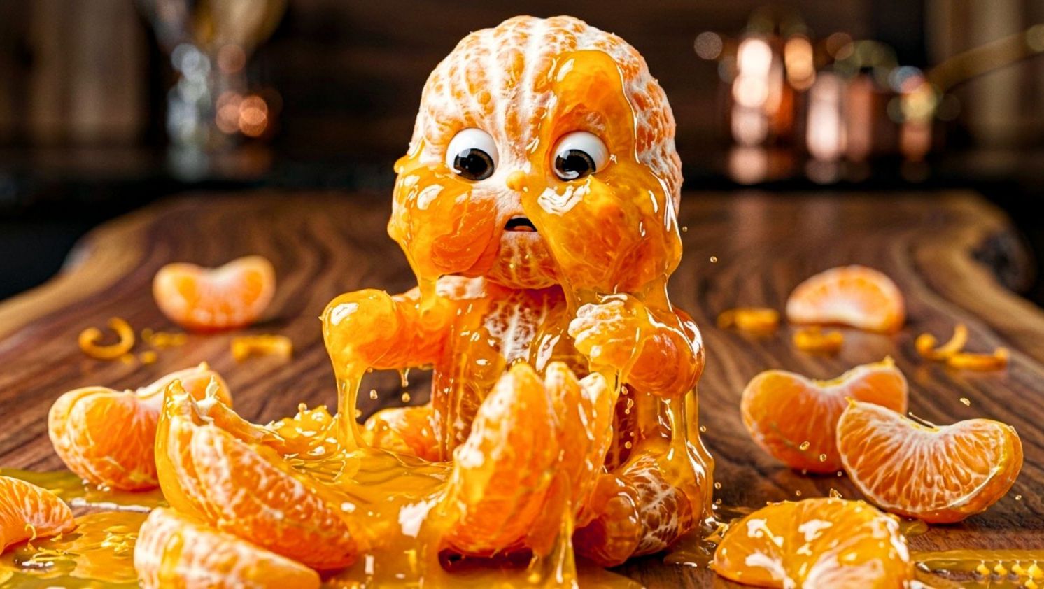 Живые фрукты 🍎😊 Невероятно приятная ИИ-анимация как Мультики!