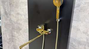 Смеситель для ванны MAGNUS М9370 золото