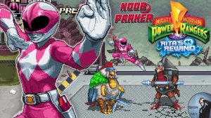 Mighty Morphin Power Rangers Rita's Rewind - Прохождение Розовй Рейнджер